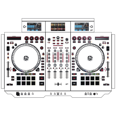 dj-skins Numark NS 7 III Skin WHITE aka STAR TROOPER